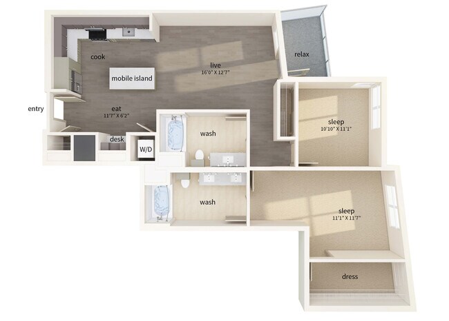 B6_Phase II 200-615 floor plan